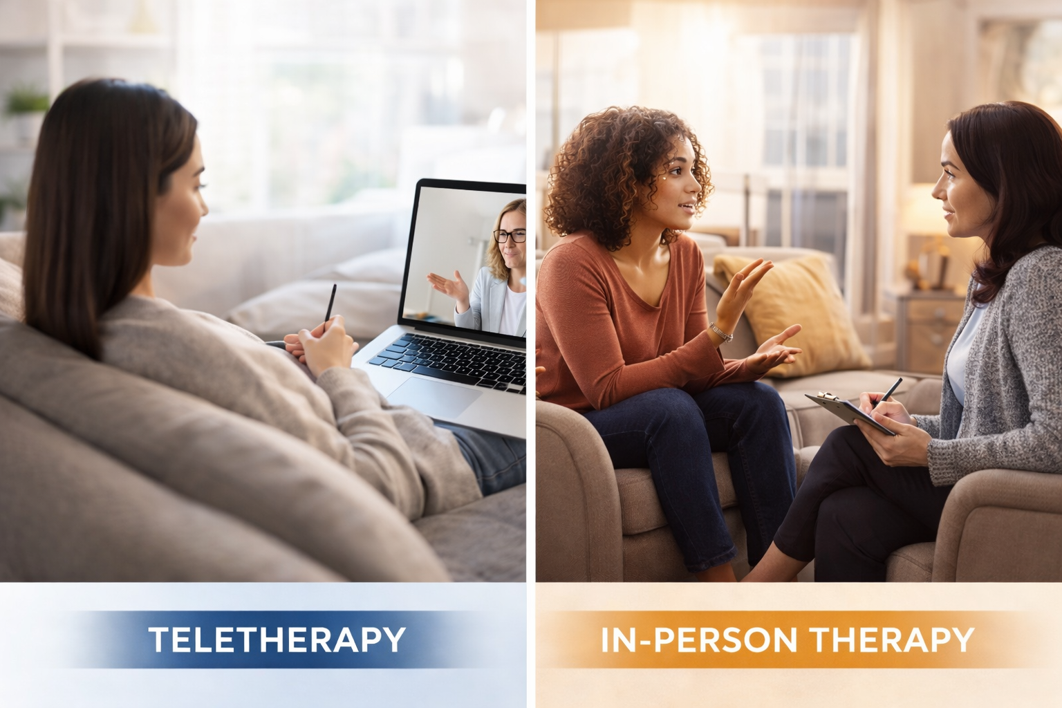 Teletherapy vs In-Person Therapy: Which Fits?