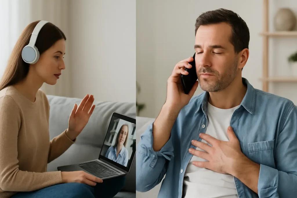 Teletherapy vs Phone Therapy: Which Fits You?