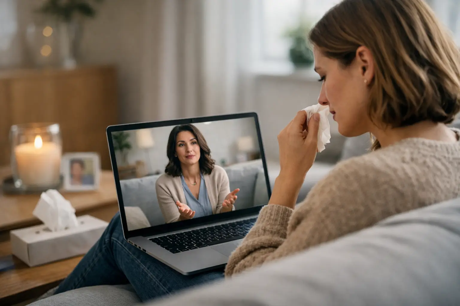 Online Therapy for Grief Counseling Works