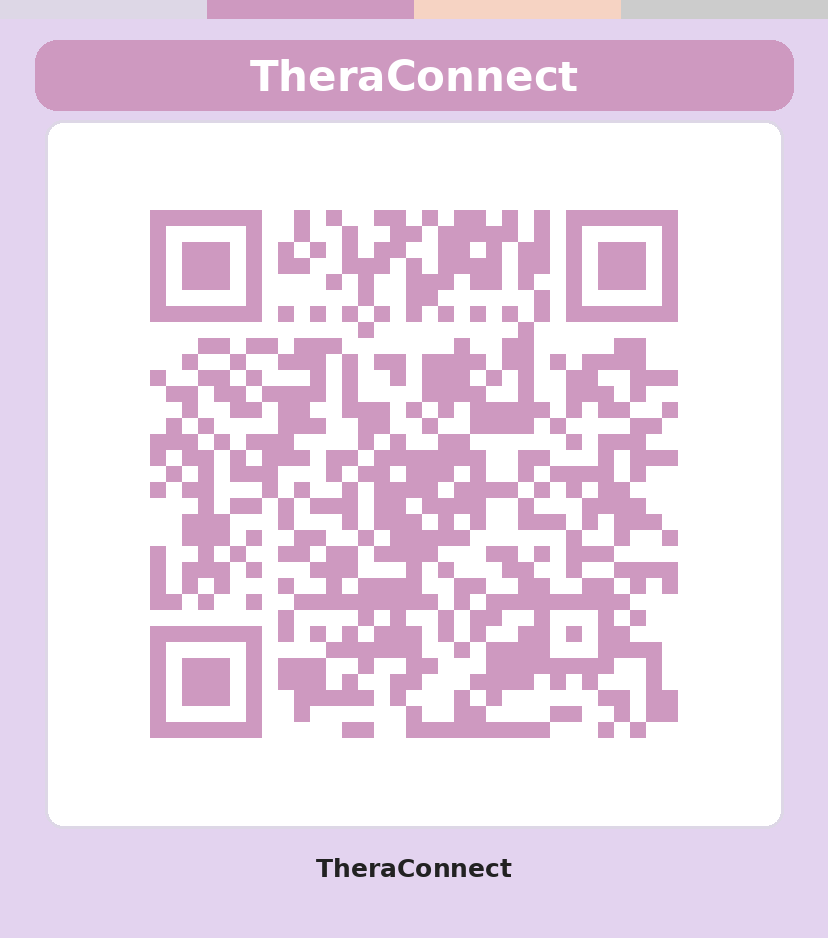 QR code: TheraConnect website